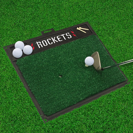 Houston Rockets Golf Hitting Mat