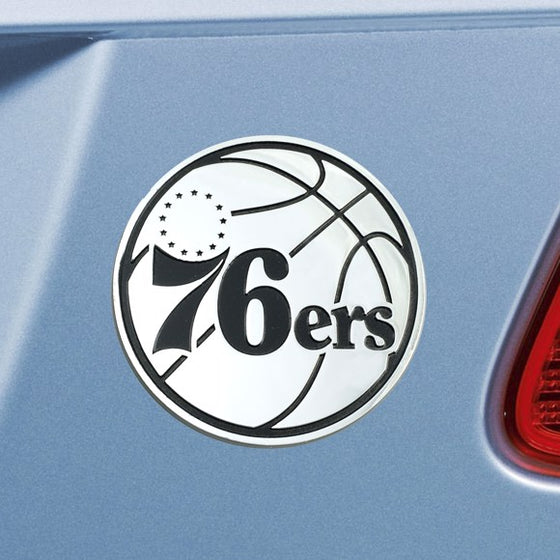 Philadelphia 76ers Emblem - Chrome