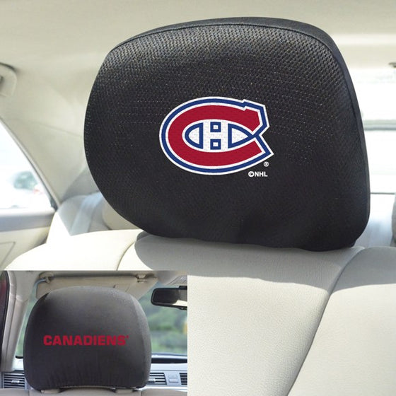 Montreal Canadiens Headrest Cover Set