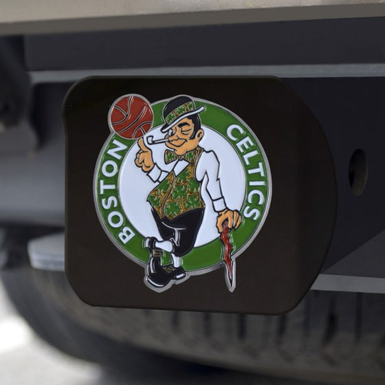 Boston Celtics Hitch Cover (Green/Black)