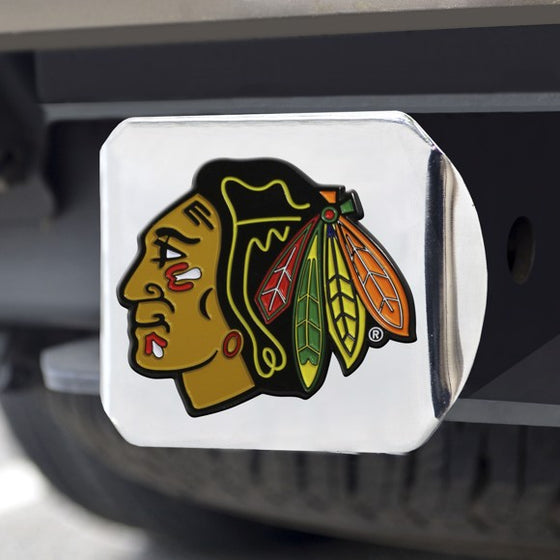 Chicago Blackhawks Hitch Cover (Style 4)