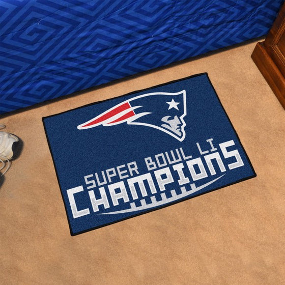 New England Patriots Super Bowl LI Champions Starter Mat