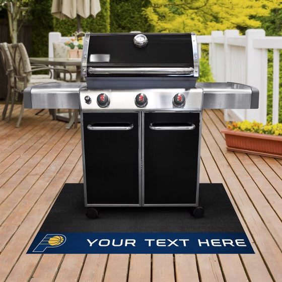 Indiana Pacers Personalized Grill Mat