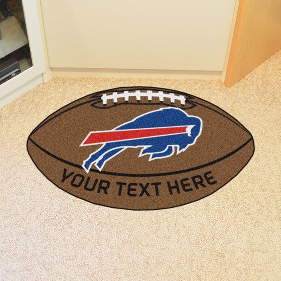 Buffalo Bills Personalized Football Mat
