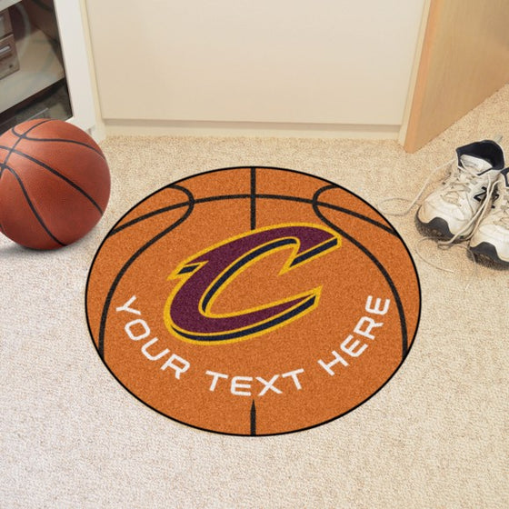 Cleveland Cavaliers Personalized Basketball Mat