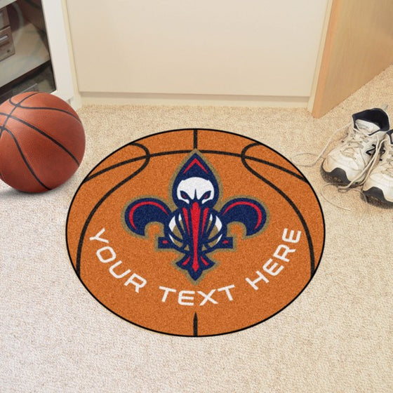 New Orleans Pelicans Personalized Basketball Mat