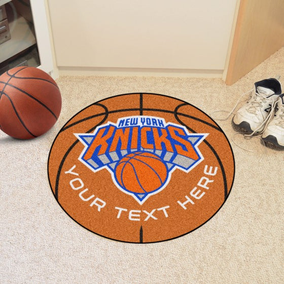 New York Knicks Personalized Basketball Mat