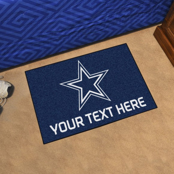 Dallas Cowboys Personalized Starter Mat