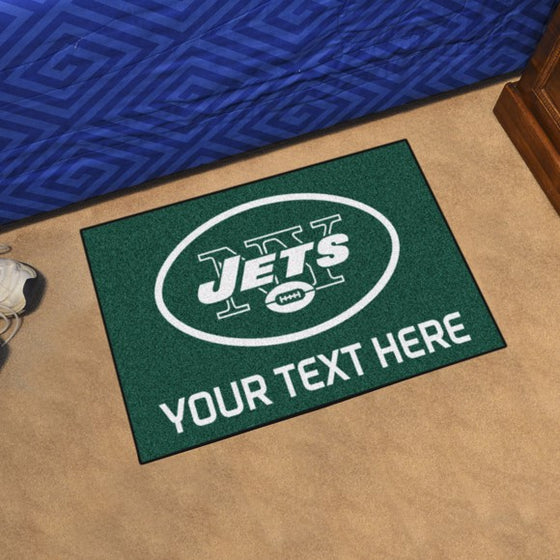 New York Jets Personalized Starter Mat