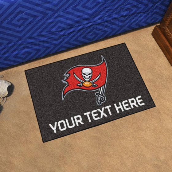 Tampa Bay Buccaneers Personalized Starter Mat