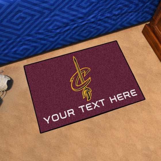 Cleveland Cavaliers Personalized Starter Mat