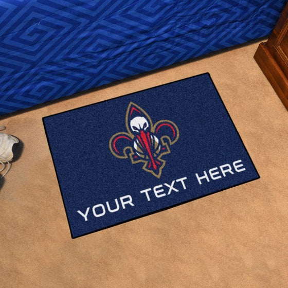 New Orleans Pelicans Personalized Starter Mat