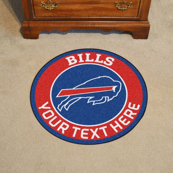 Buffalo Bills Personalized Roundel Mat