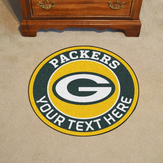 Green Bay Packers Personalized Roundel Mat