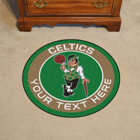 Boston Celtics Personalized Roundel Mat