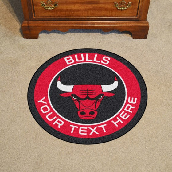 Chicago Bulls Personalized Roundel Mat