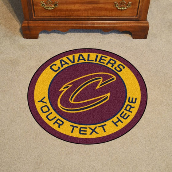 Cleveland Cavaliers Personalized Roundel Mat