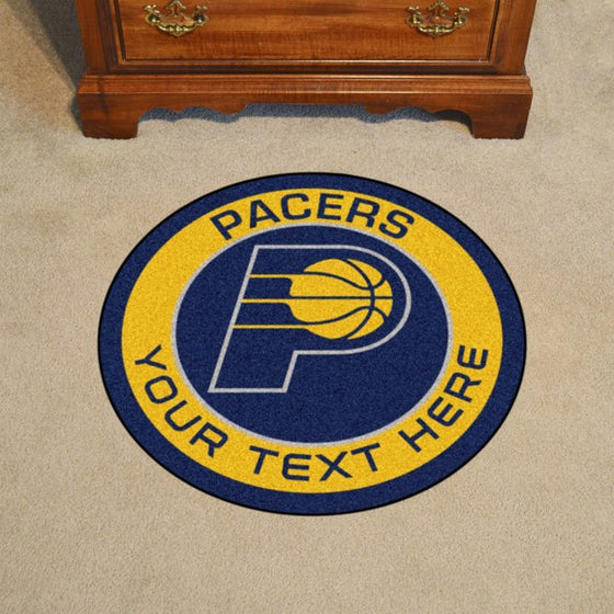 Indiana Pacers Personalized Roundel Mat