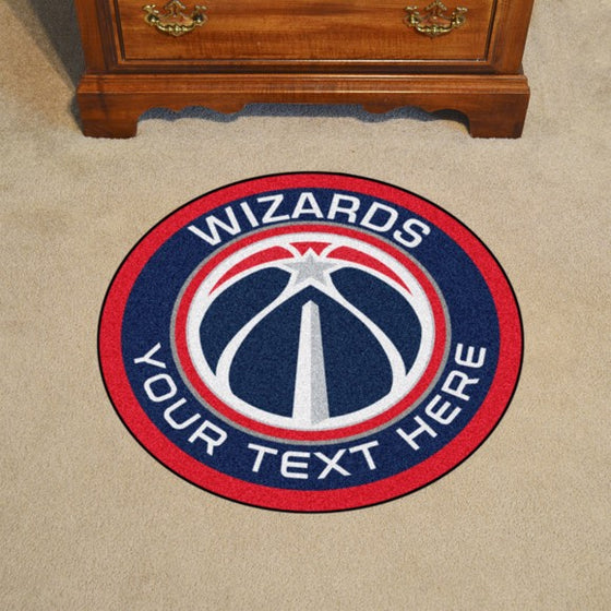 Washington Wizards Personalized Roundel Mat