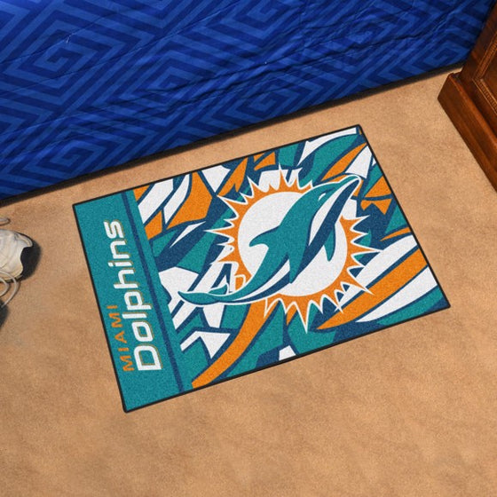 Miami Dolphins Starter Mat (Style 1)