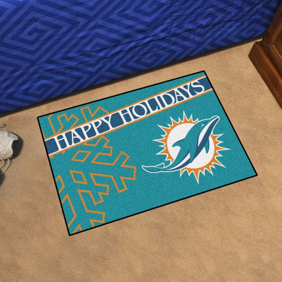 Miami Dolphins Starter Mat (Style 4)