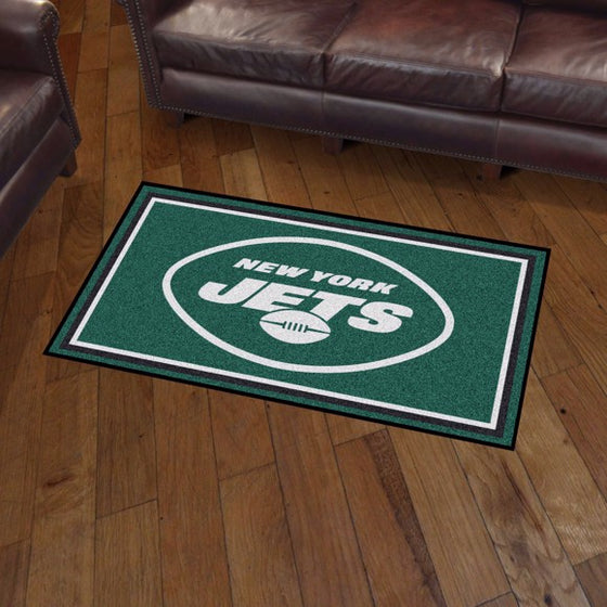 New York Jets 3'x5' Plush Rug