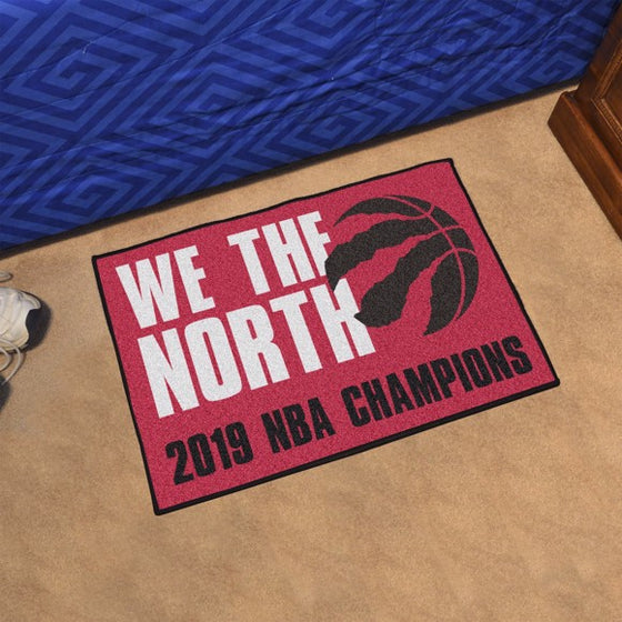Toronto Raptors 2019 NBA Finals Champions Starter Mat