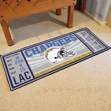 Los Angeles Chargers Ticket Runner