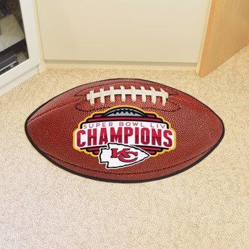 Kansas City Chiefs Super Bowl LIV 54 Champions Football Mat