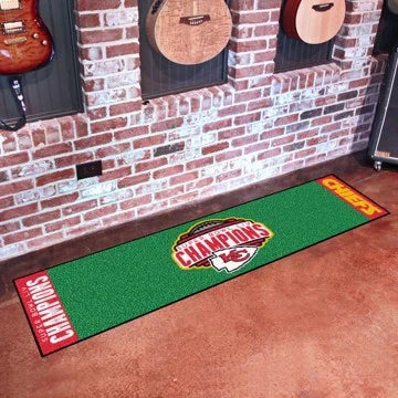 Kansas City Chiefs Super Bowl LIV 54 Champions Putting Green Mat 18"x72"