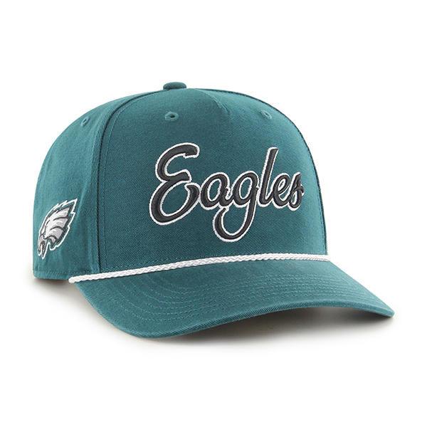 PHILADELPHIA EAGLES PACIFIC GREEN OVERHAND SCRIPT ALT 47 MVP DV Snapback