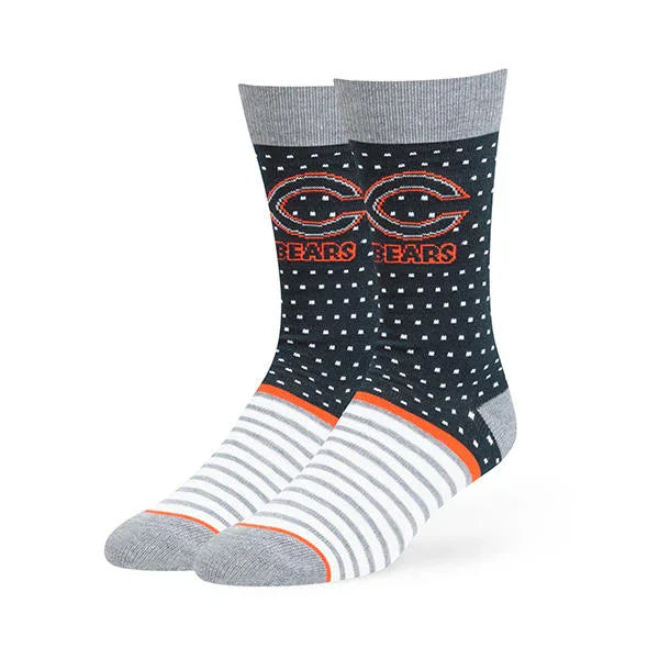 Chicago Bears Willard 47 Flat Knit Sock - Navy