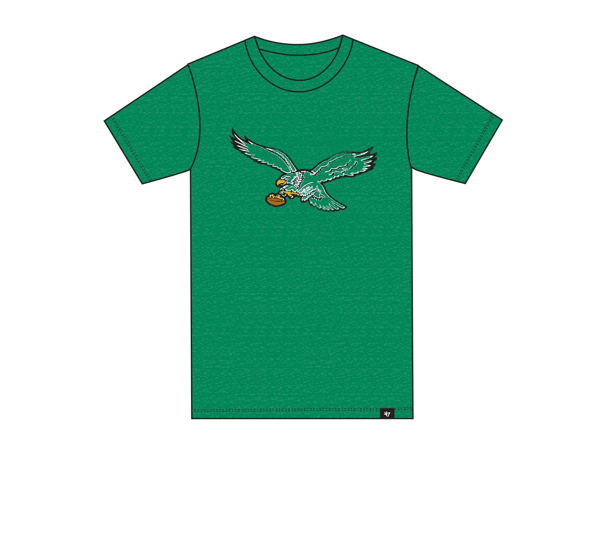 PHILADELPHIA EAGLES LEGACY KELLY THROWBACK CLUB T MENS - Double Extra Large (XXL - 2XL)