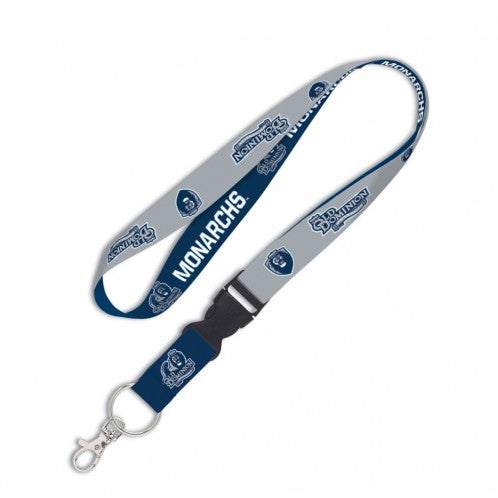 Old Dominion Monarchs Lanyard Lanyard Detachable Buckle 1" Thick