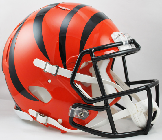 Cincinnati Bengals Speed Football Helmet