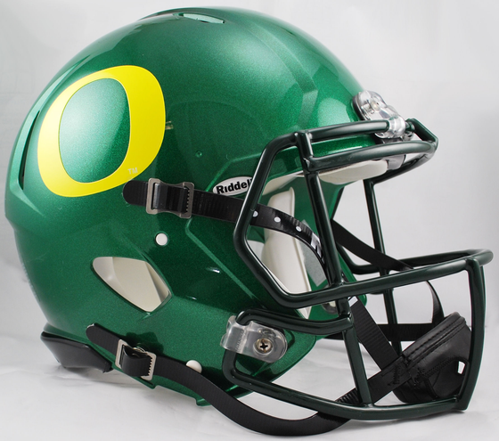 Oregon Ducks Speed Football Helmet