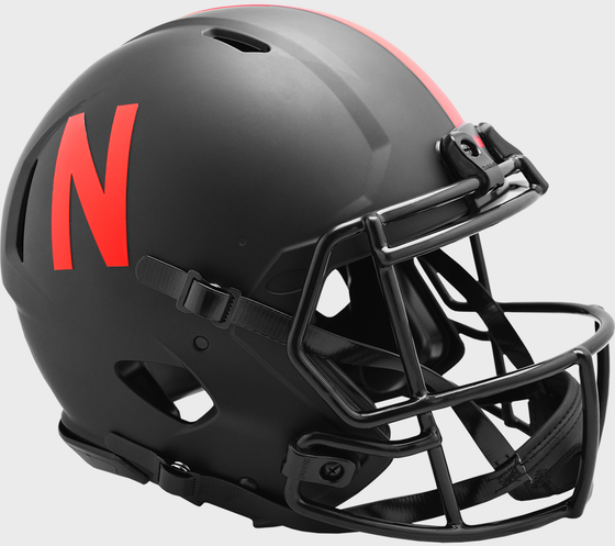 Nebraska Cornhuskers Speed Football Helmet <B>ECLIPSE</B>