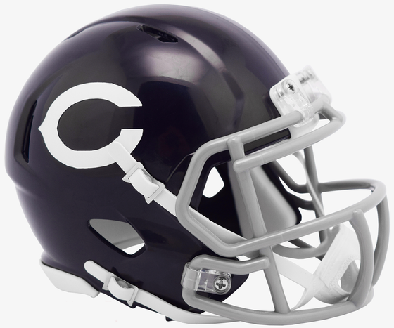 Chicago Bears NFL Mini Speed Football Helmet <B>60 Classic SALE!</B>