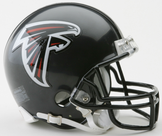 Atlanta Falcons 2003 to 2019 Riddell Mini Replica Throwback Helmet