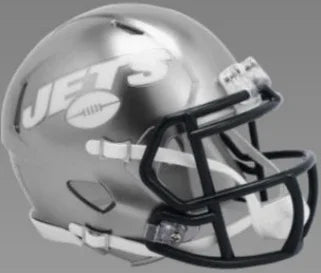 New York Jets NFL Mini Speed Football Helmet FLASH