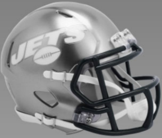 New York Jets Authentic Speed Football Helmet FLASH