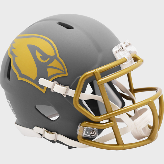 Arizona Cardinals NFL Mini Speed Football Helmet <B>SLATE</B>
