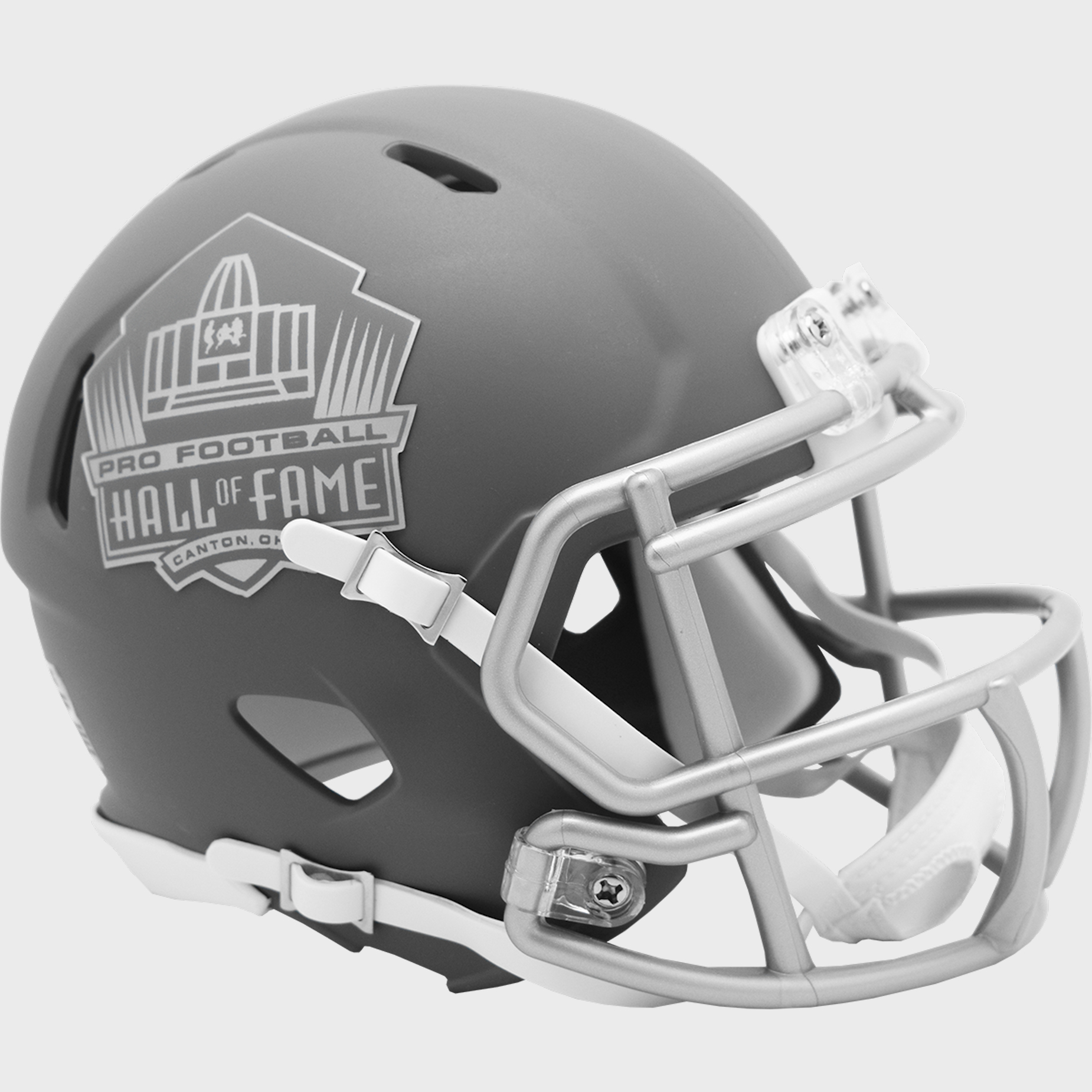 Hall of Fame NFL Mini Speed Football Helmet <B>SLATE</B>