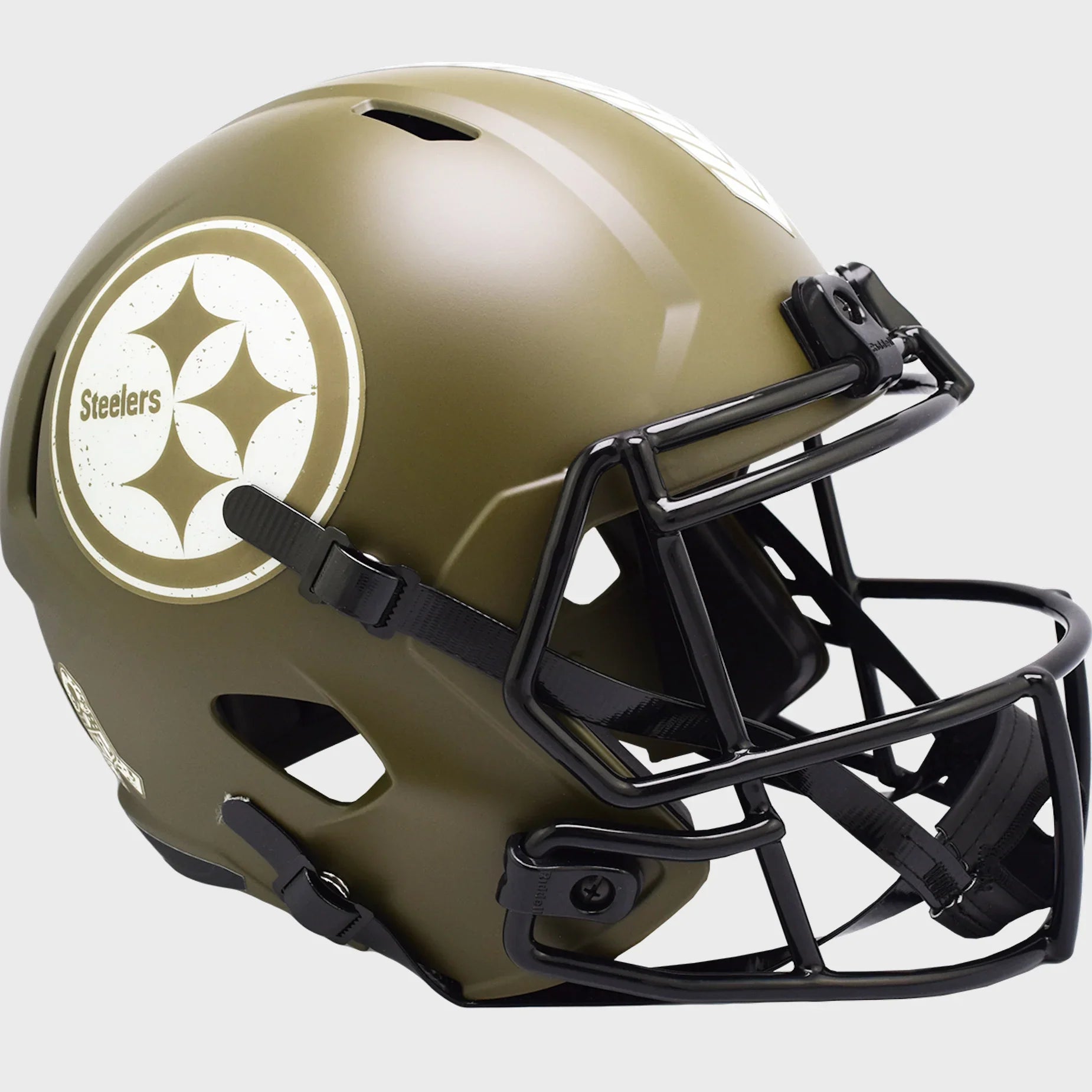 Pittsburgh Steelers Speed Replica Football Helmet <B>SALUTE TO SERVICE</B>