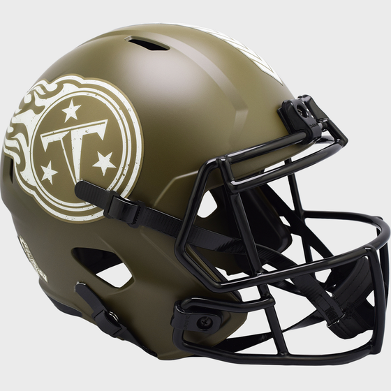 Tennessee Titans Speed Replica Football Helmet <B>SALUTE TO SERVICE</B>