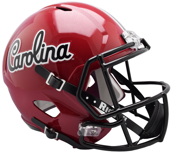 South Carolina Gamecocks Speed Replica Football Helmet <B>NEW 2018 Vintage Script</B>