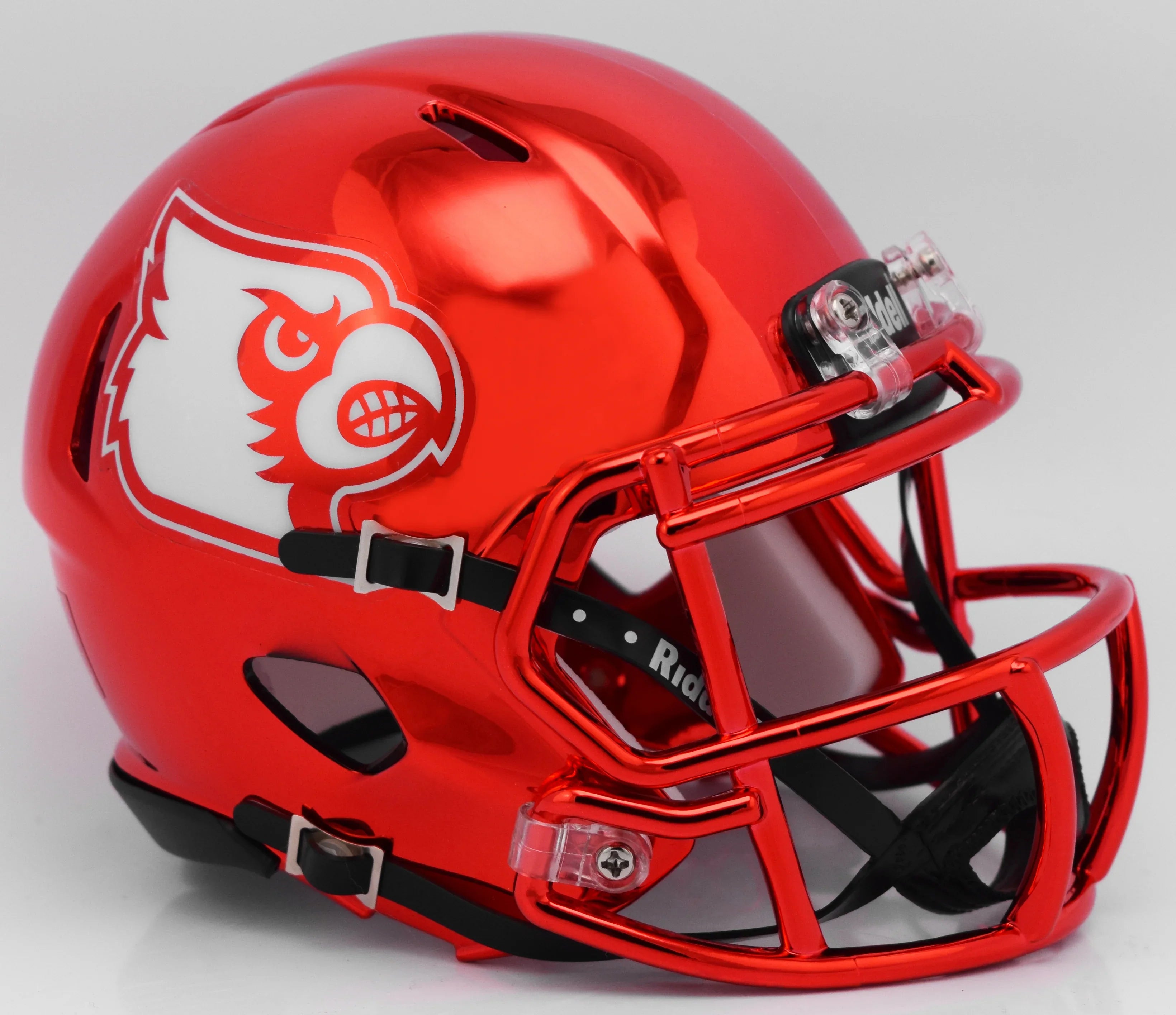 Louisville Cardinals NCAA Mini Chrome Speed Football Helmet <B>Chrome</B>