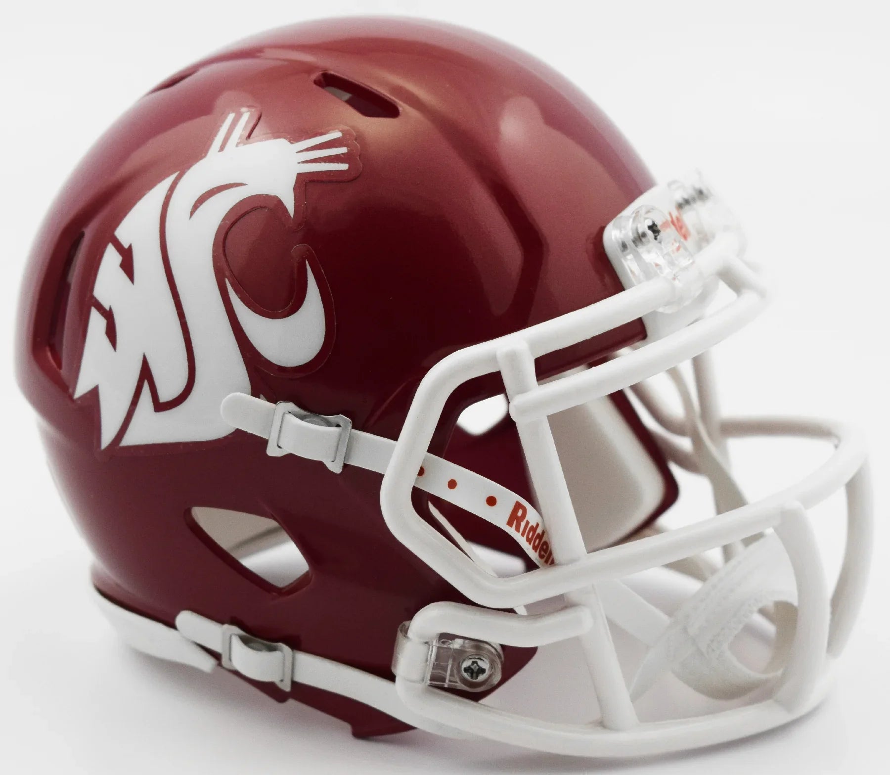 Washington State Cougars Riddell Speed Mini Collectible Crimson Football Helmet