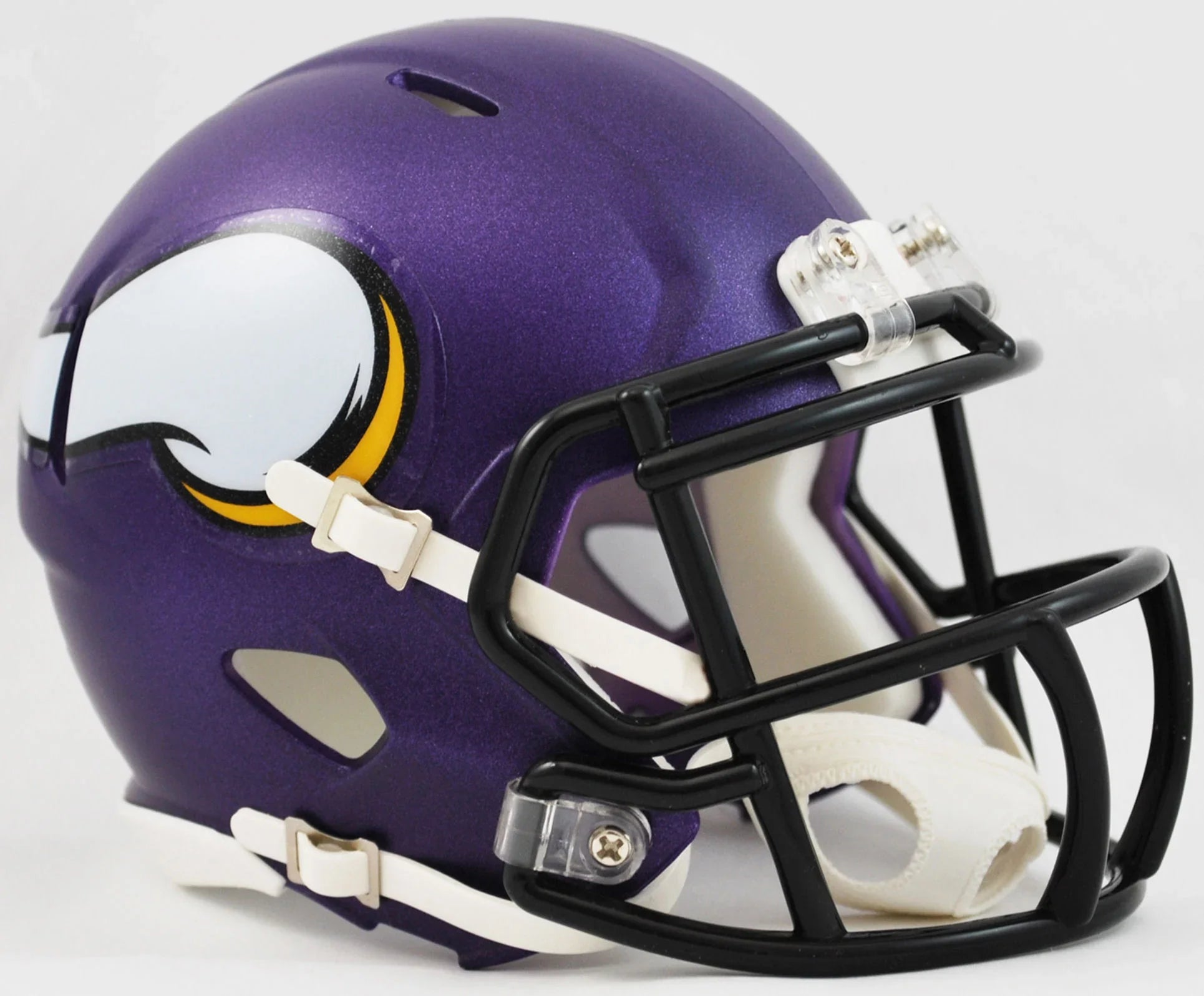 Minnesota Vikings NFL Mini Speed Football Helmet <B>Satin Purple</B>