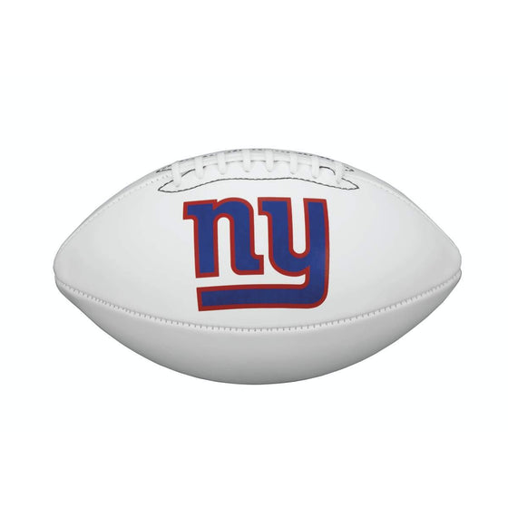 New York Giants  Jeremy Shockey - Private Signing Preorder - White Panel Football JSA - Ends 7.10.2020